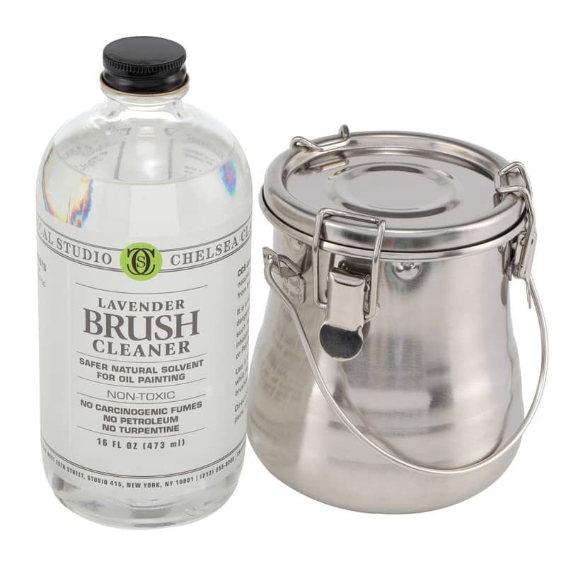 Brush Cleaner Painting Paint Cleaning Washer Artist Washing Bucket Basin  Tub Wash Cup Oil Airtight Watercolor 