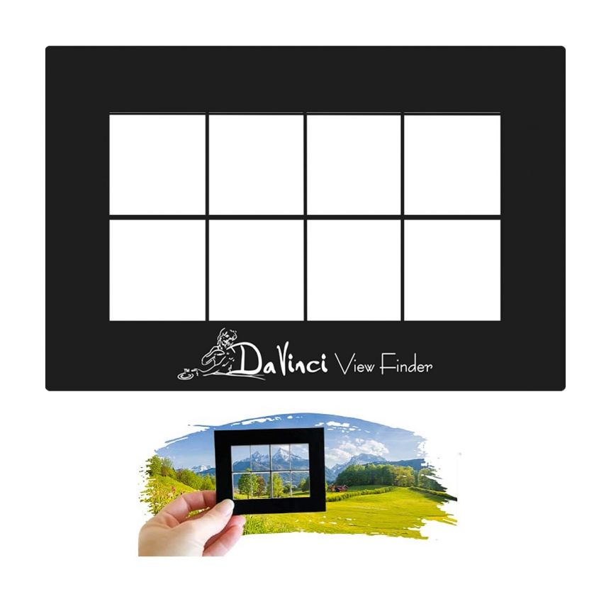 DaVinci Artist Viewfinder 3x4" Perspective Tool Jerry's Artarama