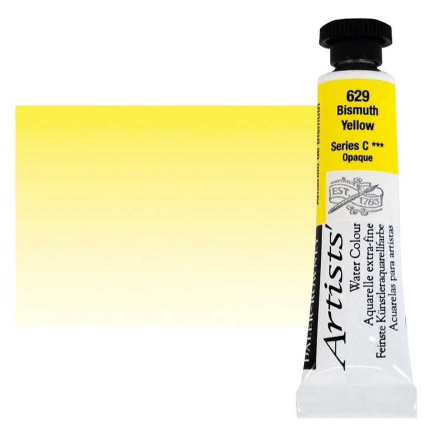 Bismuth Yellow 15 ml Tube - Daler-Rowney Artists' Watercolour 