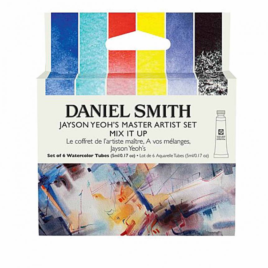 Daniel Smith Watercolor Jayson Yeoh Mix It Up Set, 5ml Tubes