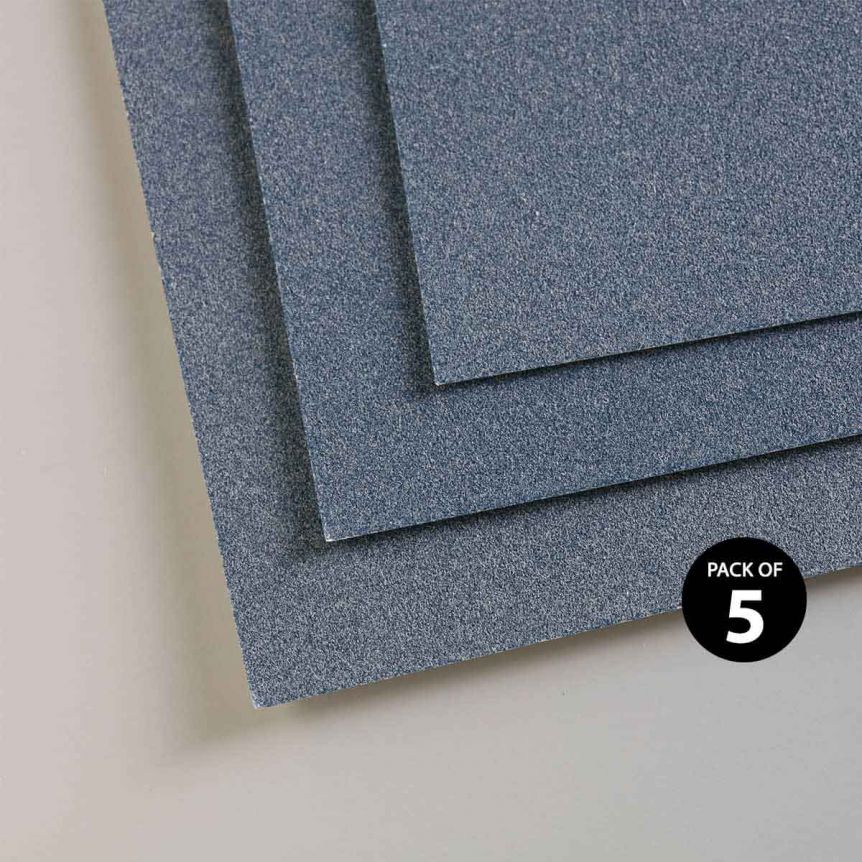 Pastelmat Sheet - Dark Blue, 24 x 32 cm (Pack of 5)