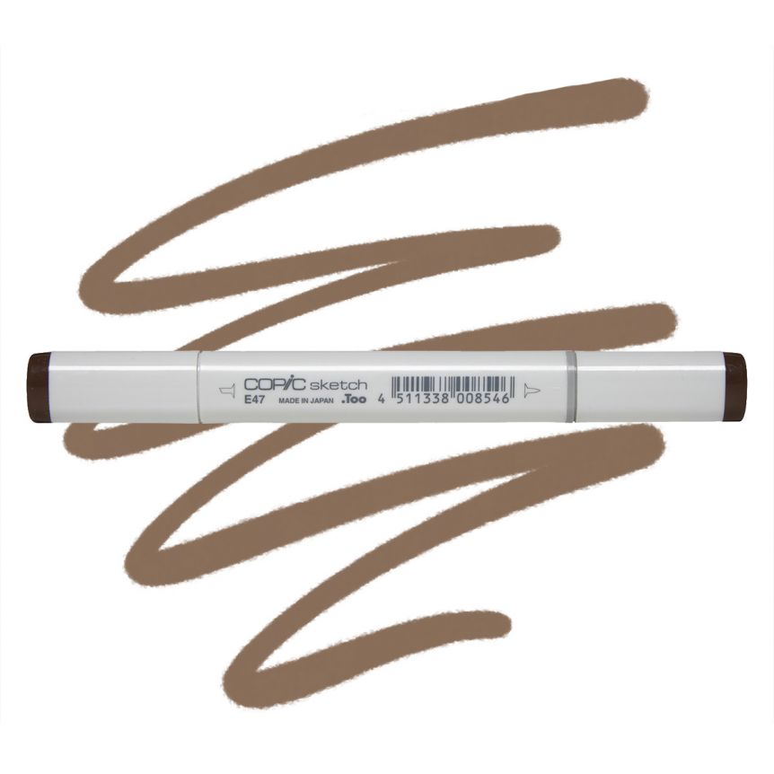 COPIC Sketch Marker E47 - Dark Brown