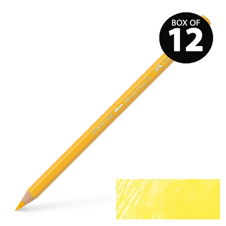 Albrecht Durer Watercolor Pencils Dark Cadmium Yellow No. 108, Box of 12