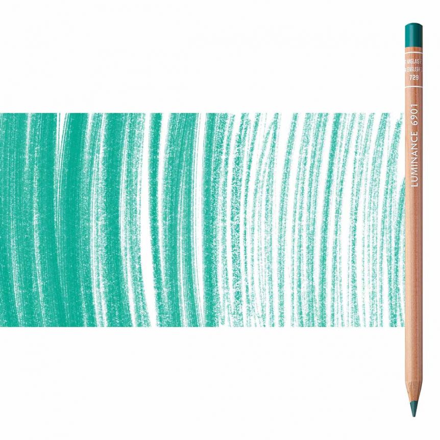 Caran d'Ache Luminance Pencil Dark English Green