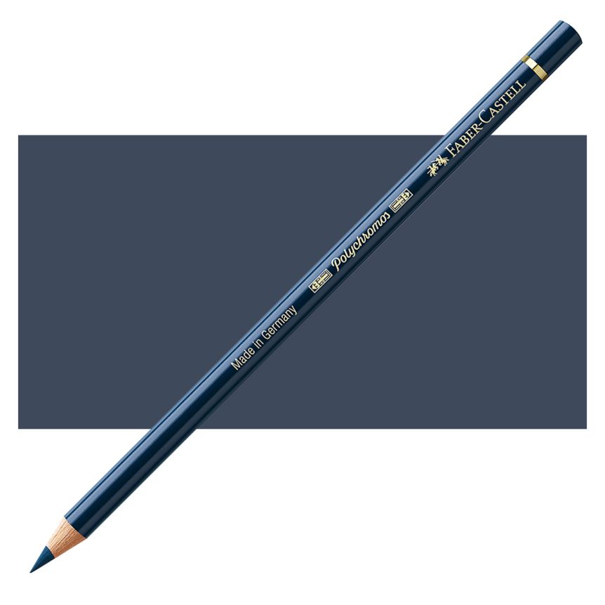Faber-Castell Polychromos Pencil, No. 157 - Dark Indigo