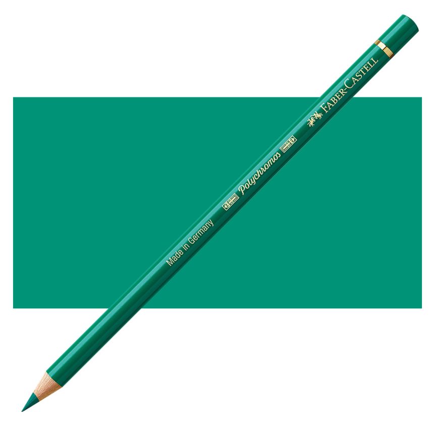 Faber-Castell Polychromos Pencil, No. 264 - Dark Phthalo Green