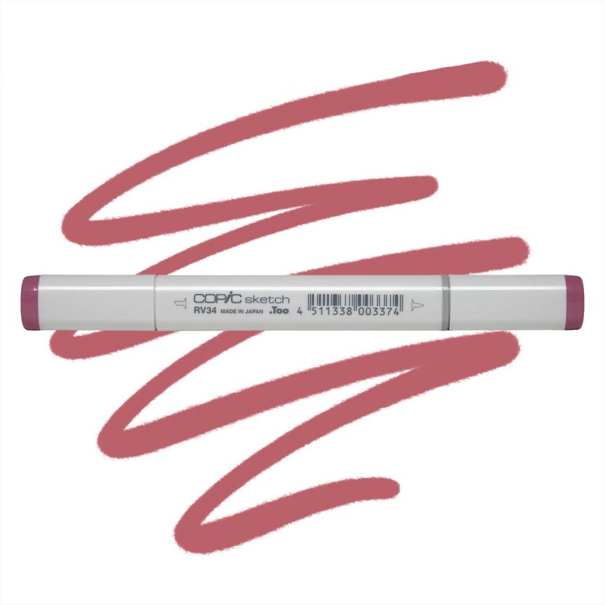 COPIC Sketch Marker RV34 - Dark Pink