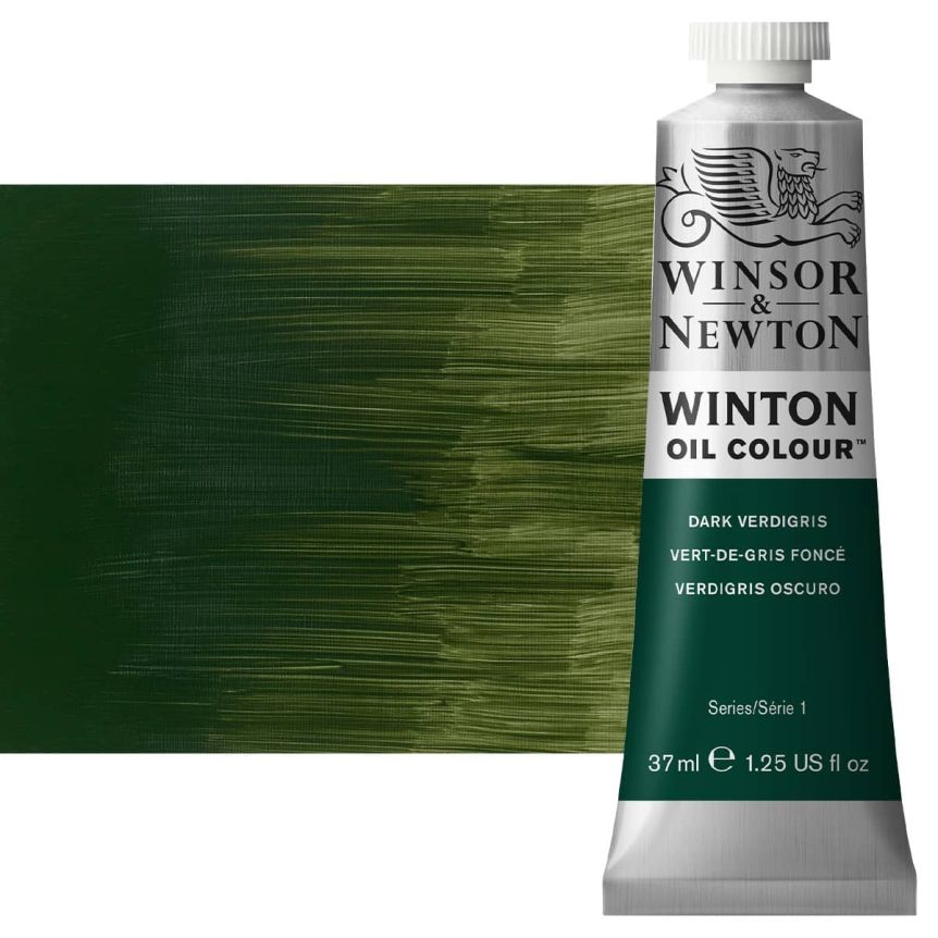 Winton Oil Color 37ml Dark Verdigris