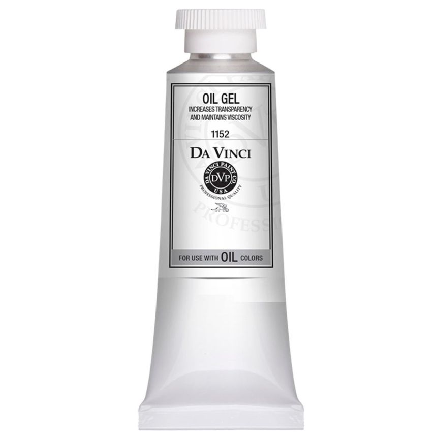 Da Vinci Oil Gel Transparentizer - 5oz (150ml) Tube