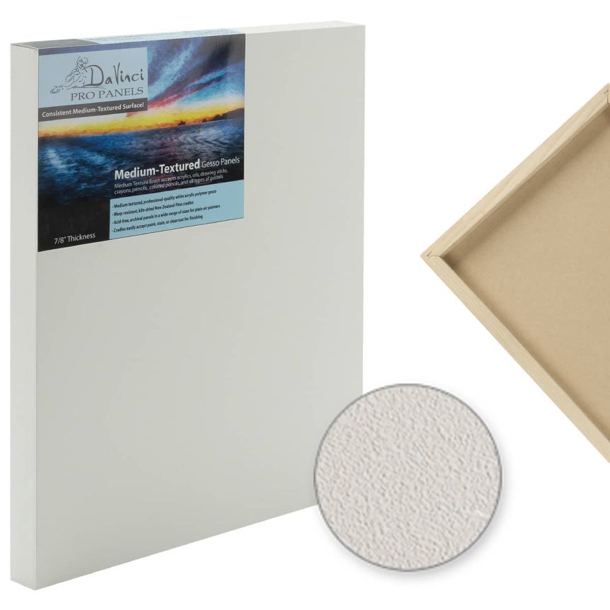 Da Vinci Pro Medium Textured Panel 3"x9", 7/8" Deep