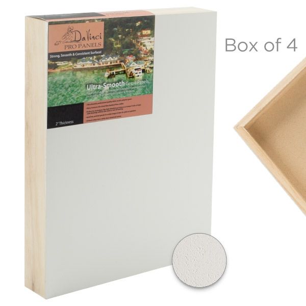 Da Vinci Pro Ultra Smooth Panel 10"x10", 2" Deep (Box of 4) 