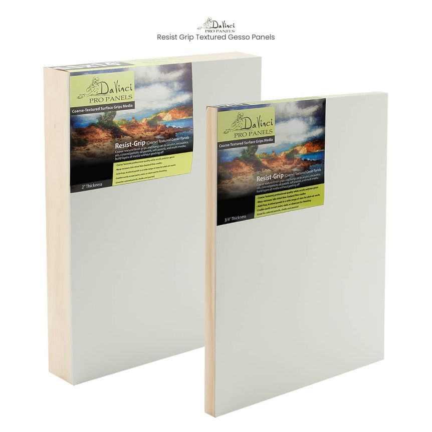 Da Vinci Pro Resist Grip Textured Gesso Panels