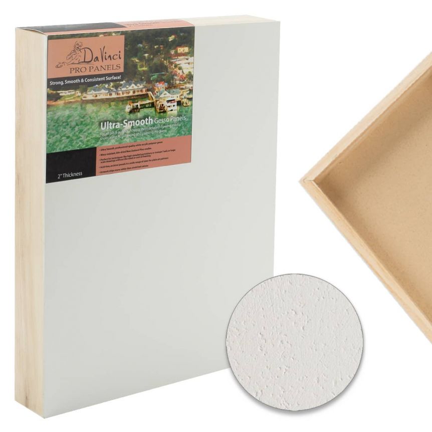 Da Vinci Pro Ultra Smooth Panel 4"x8", 2" Deep 