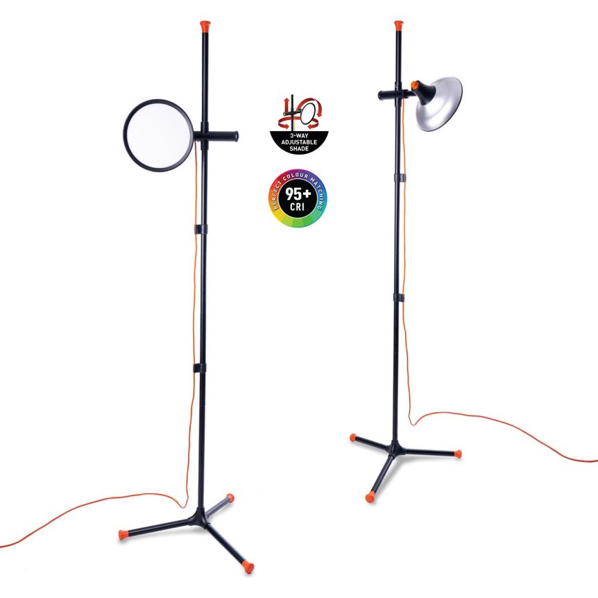 Daylight Artist Studio Lamp 2 with Floor Stand