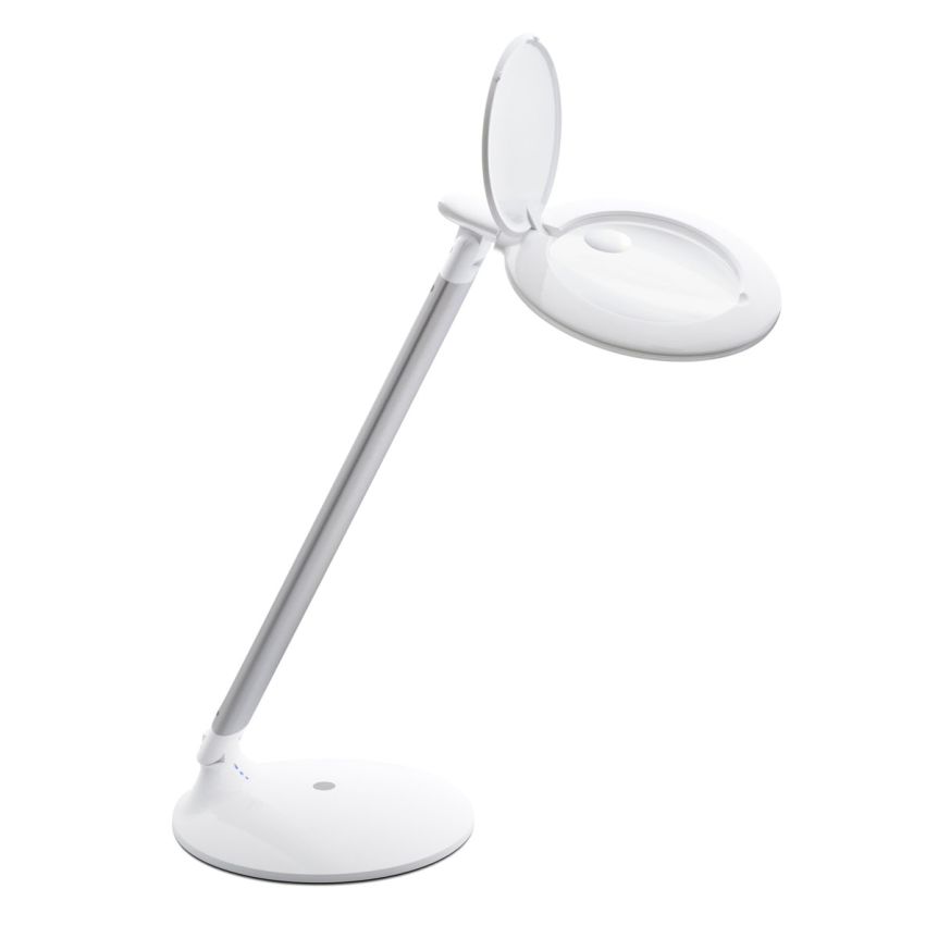 Daylight Halo Go Rechargeable Magnifying Table Lamp