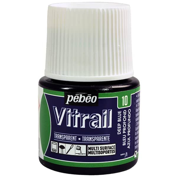Pebeo Vitrail Color Deep Blue 45ml
