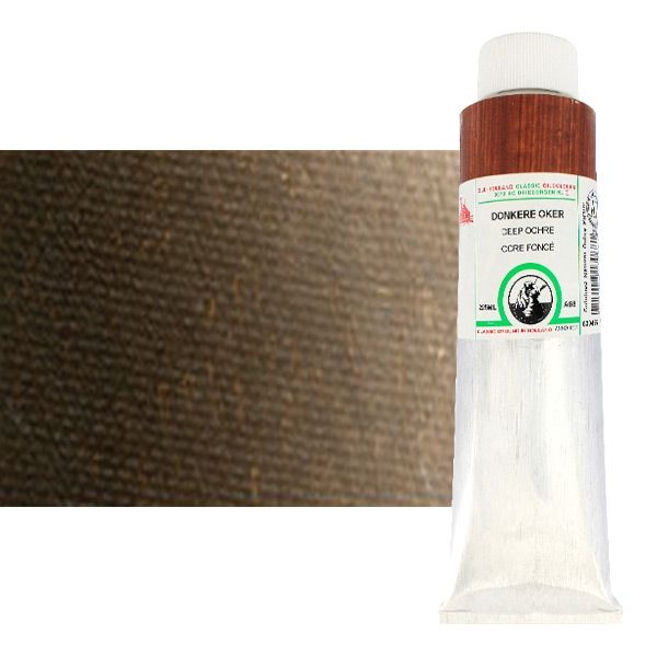 Old Holland Classic Oil Color 225 ml Tube - Deep Ochre