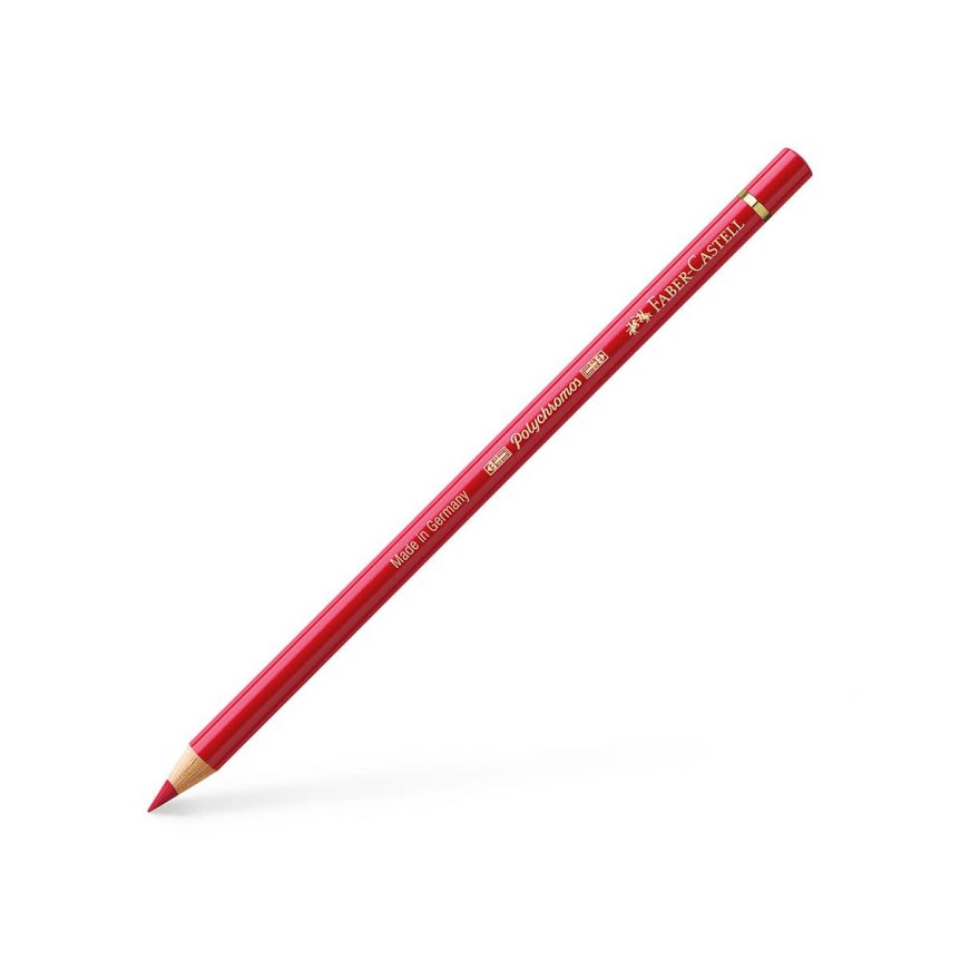 Faber-Castell Polychromos Pencil, No. 219 - Deep Scarlet Red