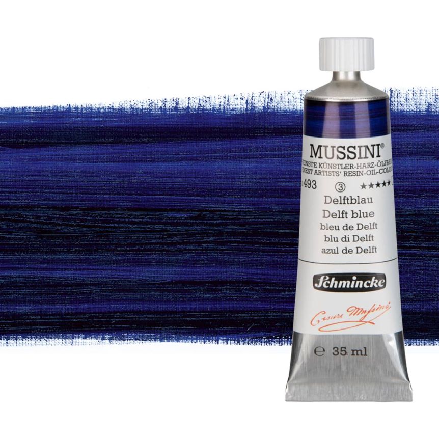 Schmincke Mussini Oil Color 35ml - Delft Blue