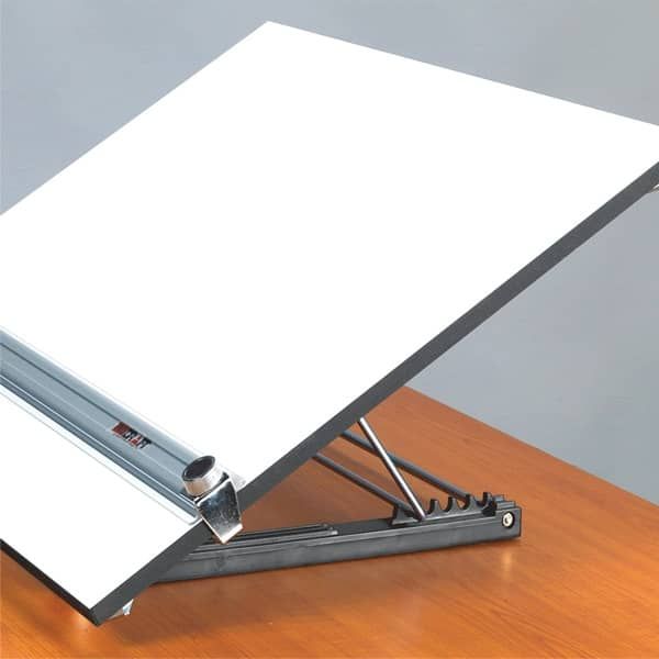  Martin Universal Design 18 x 24 Pro-Draft Deluxe Adjustable  Angle Parallel Desk Top Drawing Board, White Melamine, 1 Each (U-PEB1824K)  : Everything Else