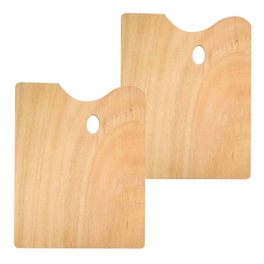 Deluxe Wood Palette Rectangle 16"x20" (Pack of 2)