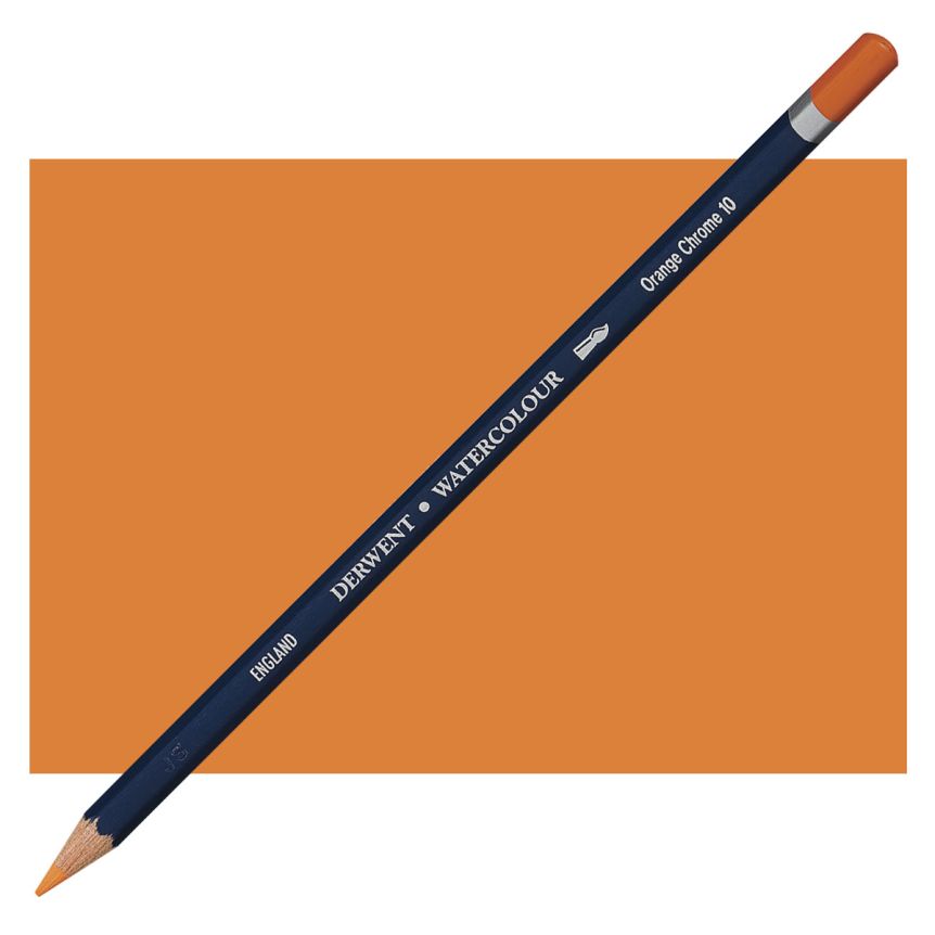 Derwent Watercolor Pencil No. 10 Orange Chrome
