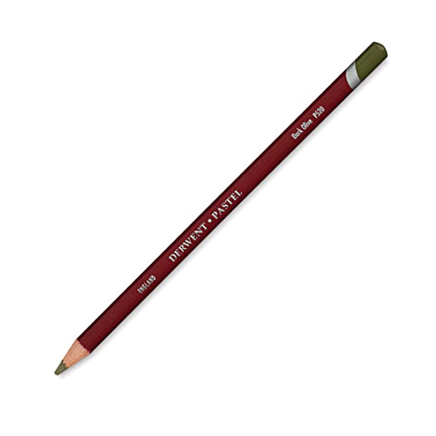 Derwent Pastel Pencil - Individual #P520 - Dark Olive