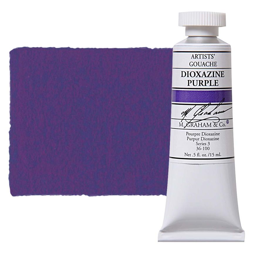M. Graham Artists Gouache 15ml - Dioxazine Purple