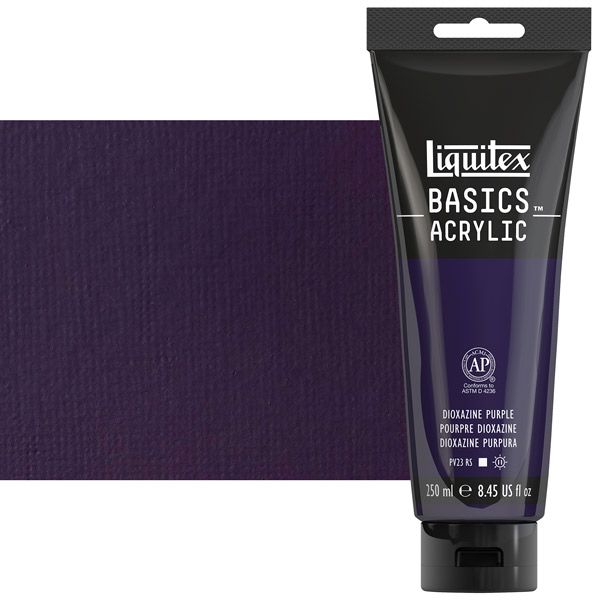 Liquitex Basics Acrylic Paint Dioxazine Purple 250ml