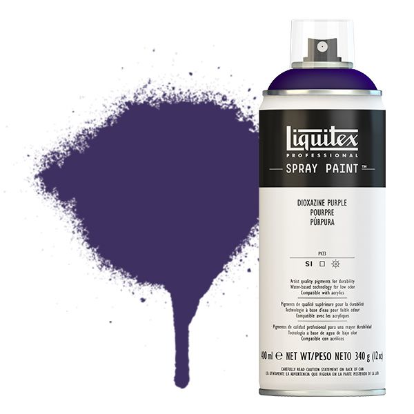 Liquitex Professional Spray Paint 400ml Can - Dioxazine Purple