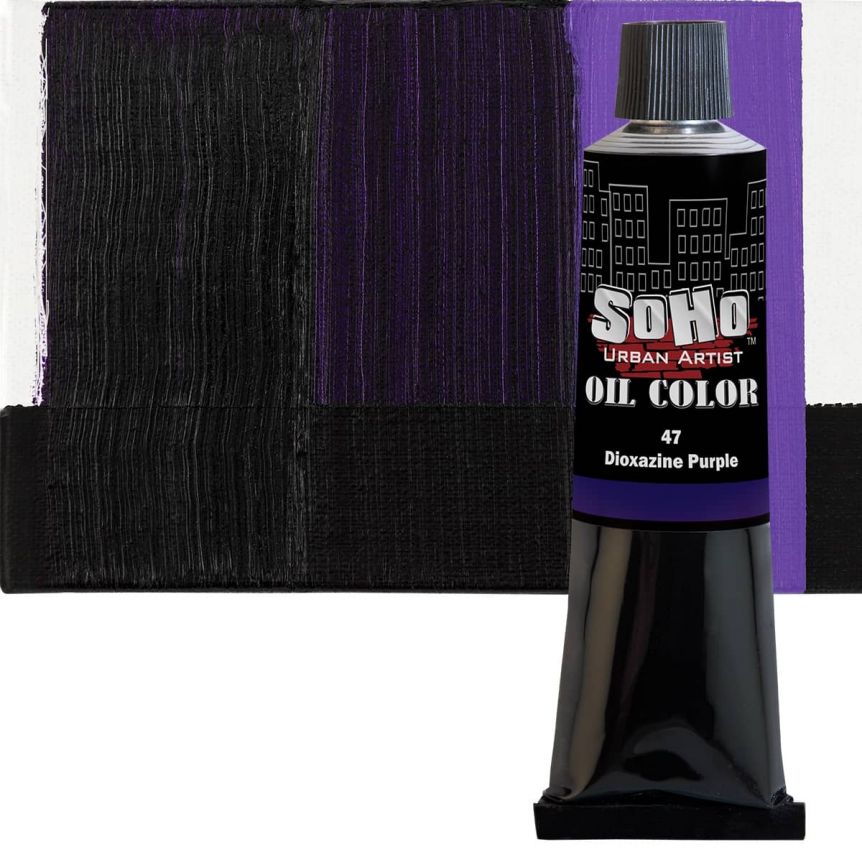 SoHo Artist Oil Color Dioxazine Purple 170ml Tube