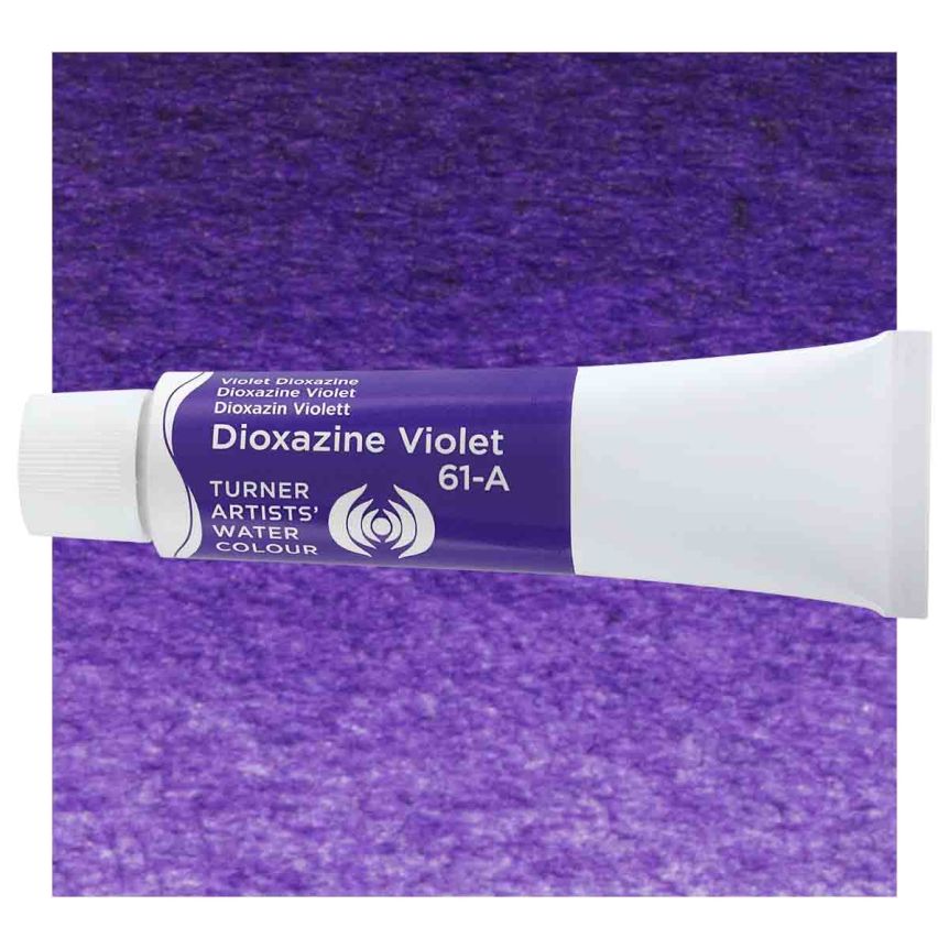 Turner Professional Watercolor - Dioxazine Violet, 15ml Tube