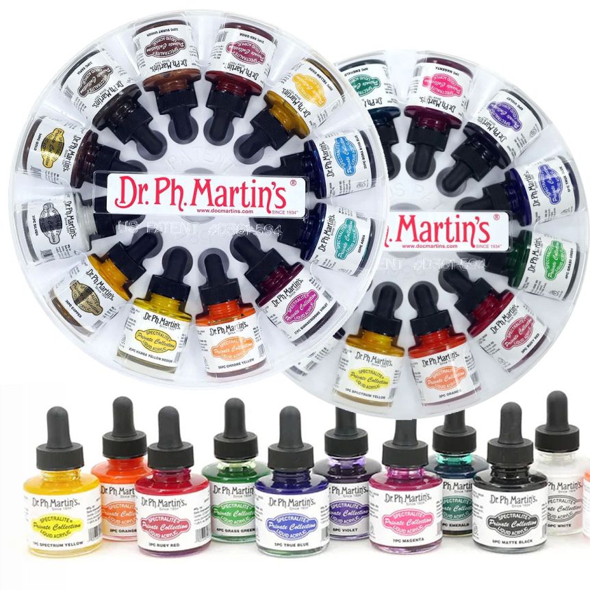 Dr. Ph. Martin's Spectralite Liquid Acrylic Sets