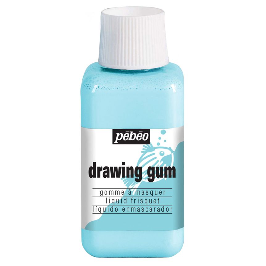Pebeo Drawing Gum Masking Fluid Liquid Frisket for Watercolour & Ink 250ml