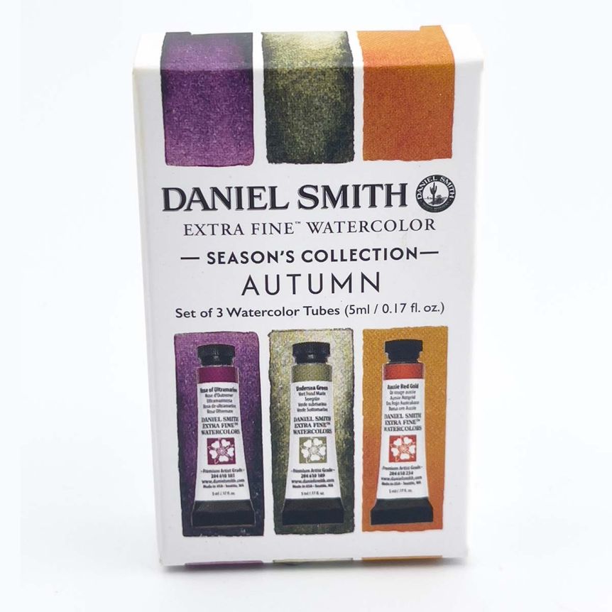 DANIEL SMITH Extra Fine Watercolor - Autumn Set of 3, 5ml Tubes