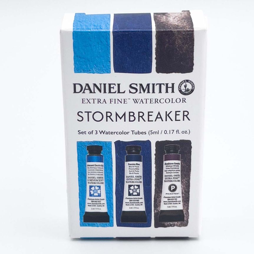 DANIEL SMITH Extra Fine Watercolor - Stormbreaker Set of 3, 5ml Tubes