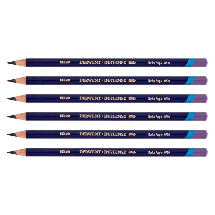 Derwent Inktense Pencil - Dusky Purple (Box of 6)
