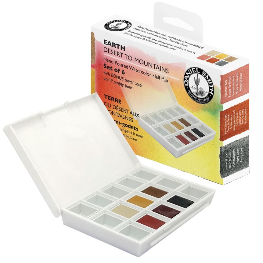 Set of 6 Colors: Earth - Desert to Mountains