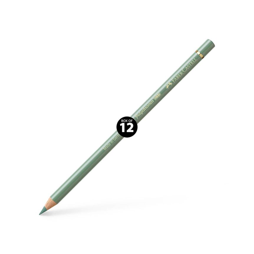 Faber-Castell Polychromos Pencil, No. 172 - Earth Green (Box of 12)