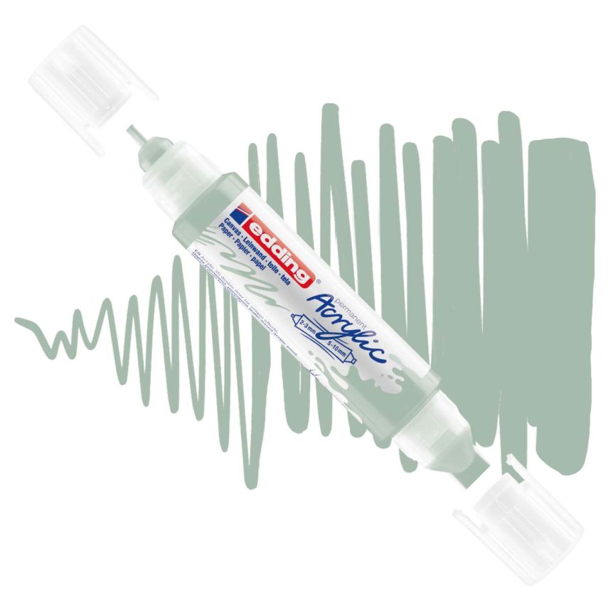 Edding 5400 Acrylic 3D Double-Ended Marker – Mellow Mint