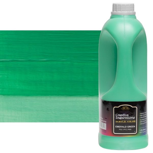Creative Inspirations Acrylic Paint Emerald Green 1.8 liter jug