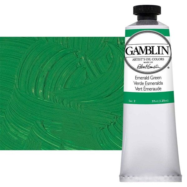 Gamblin Artist Oil 37 ml Emerald Green