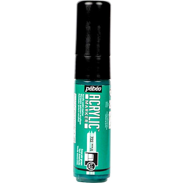 Pebeo Acrylic Marker 5-15mm - Emerald Green