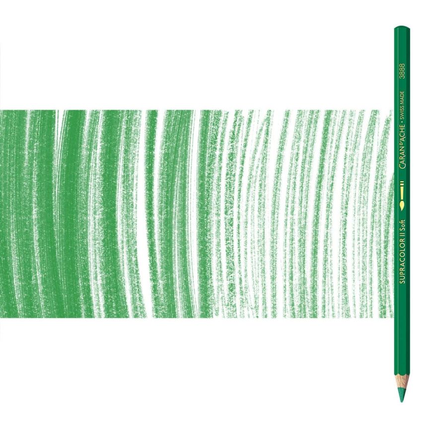Supracolor II Watercolor Pencils Individual No. 210 - Emerald Green