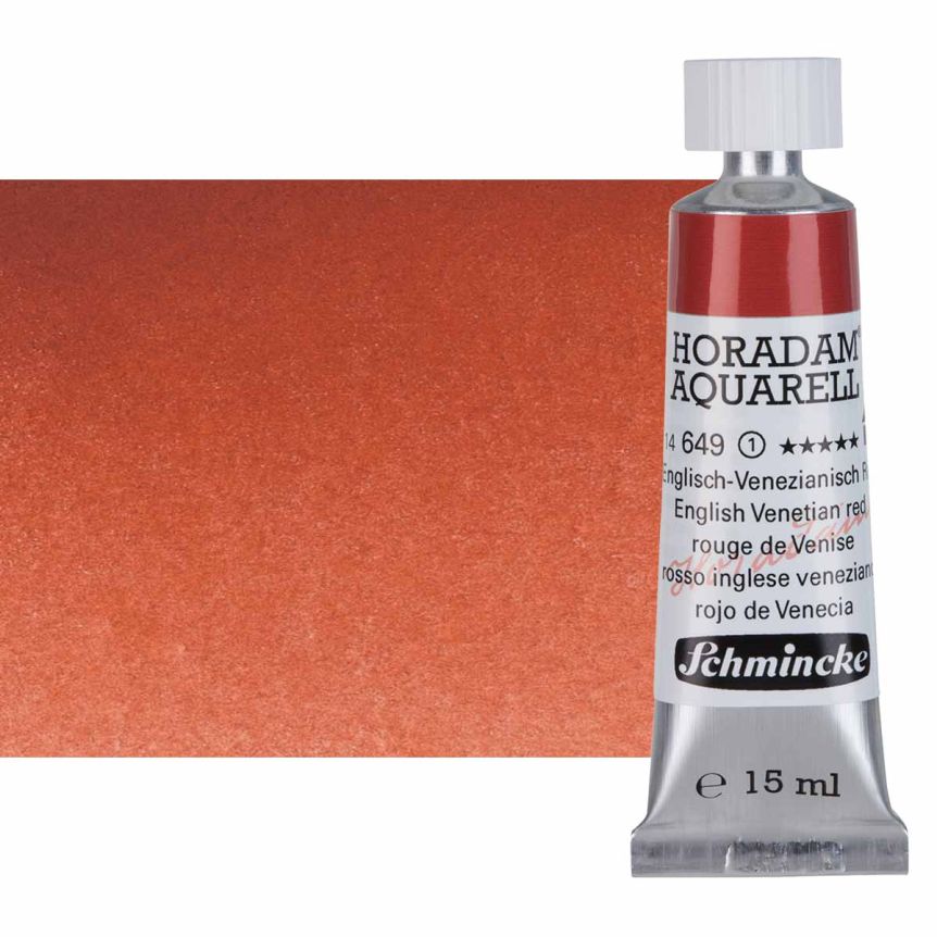 Schmincke Horadam Watercolor - English Venetian Red, 15ml