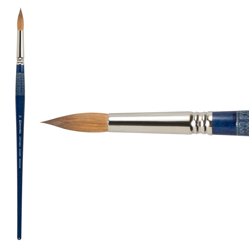 Escoda Finest Kolinsky Brush Series 2410 Round #14