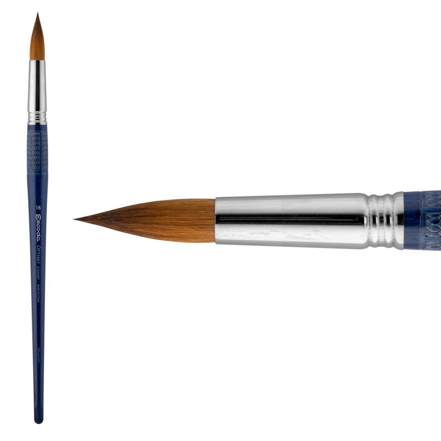 Escoda Finest Kolinsky Brush Series 2410 Round #18