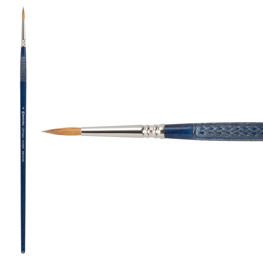 Escoda Finest Kolinsky Brush Series 2410 Round #4