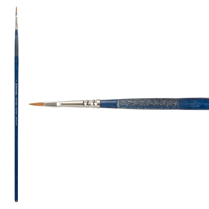 Escoda Finest Kolinsky Brush Series 2813 Filbert #1