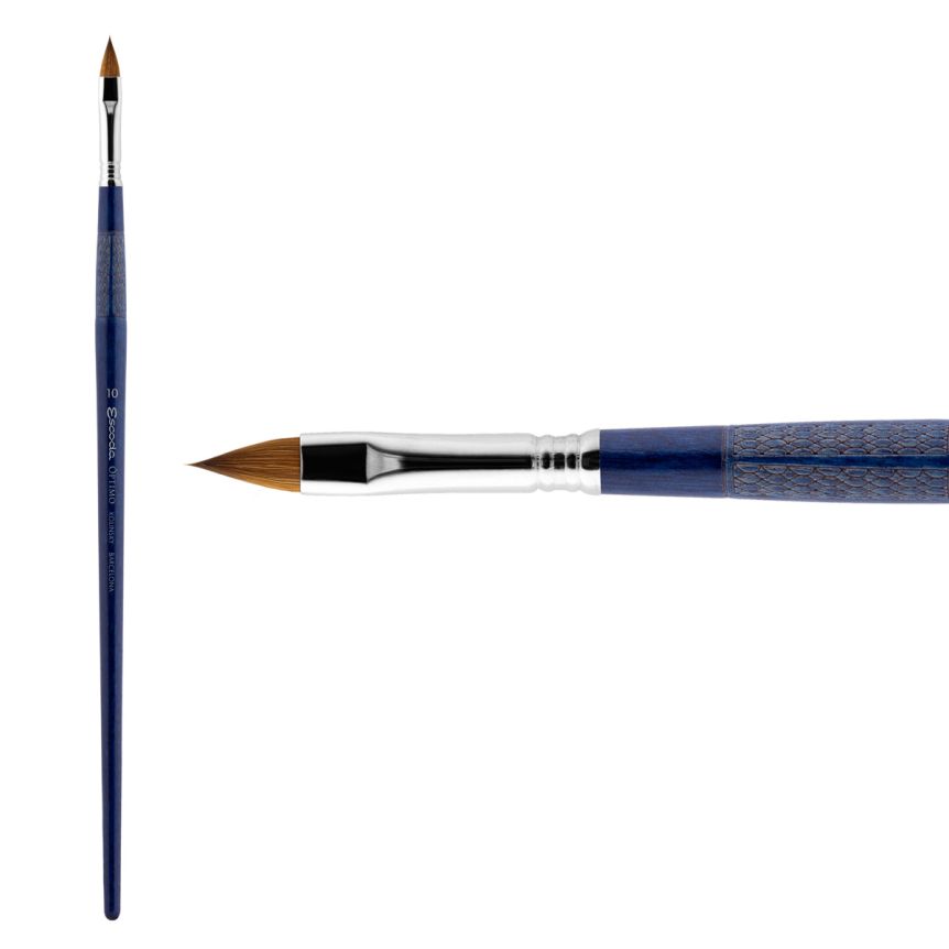 Escoda Finest Kolinsky Brush Series 2813 Filbert #10